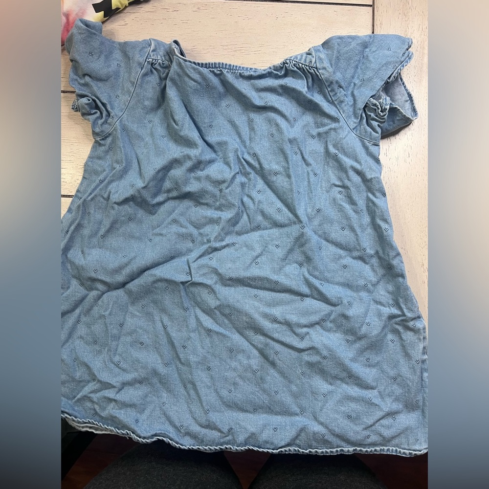 Zara 2/3 denim dress